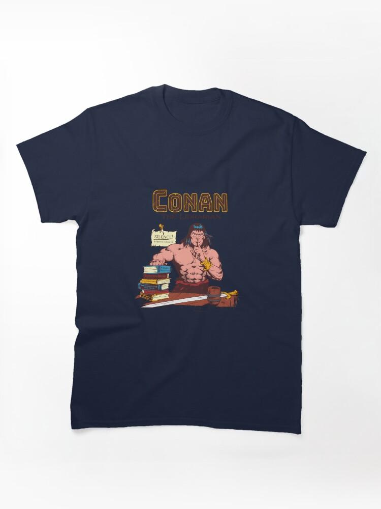 Conan the Barbarian Conan The Librarian Colored Classic Unisex T-Shirt