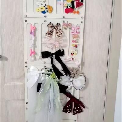 Akcesoria do włosów Wiszący Organizer do Przechowywania Dekoracja Ścienna Przechowywanie Kokardek do Włosów Klipsy do Włosów Gumki do Włosów Przechowywanie Okularów