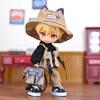 Obitsu 11 OB11 Size Costume Obitsu Doll 11cm Body Clothes Set Long Sleeves Fox Ears Bucket Hat Backpack 5 Pieces Ears/Wolf (Wolf)