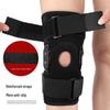Unisex Sports Knee Support Brace with Patella Compression and Anti-Collision Pads