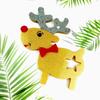 Puppy Wall Hanging Epoxy Mold Diy Keychain Pendant Wall Decoration Christmas Elk Ornament for Key Pendant Silicone Mold