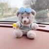 Orsetto Cartone Animato Carino Decorazione Cruscotto Auto Statuina Peluche Ornamento Interno