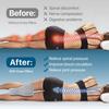 Memory Foam Knee Pillow for Orthopedic Sciatica Back Leg Hip Align Spine Pregnancy Body Pillows Back Support for Side Sleepers