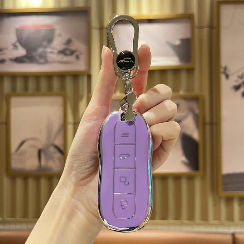 2024 Xiaomi SU7 Pro Max Protective Key Case with Car Model Buckle