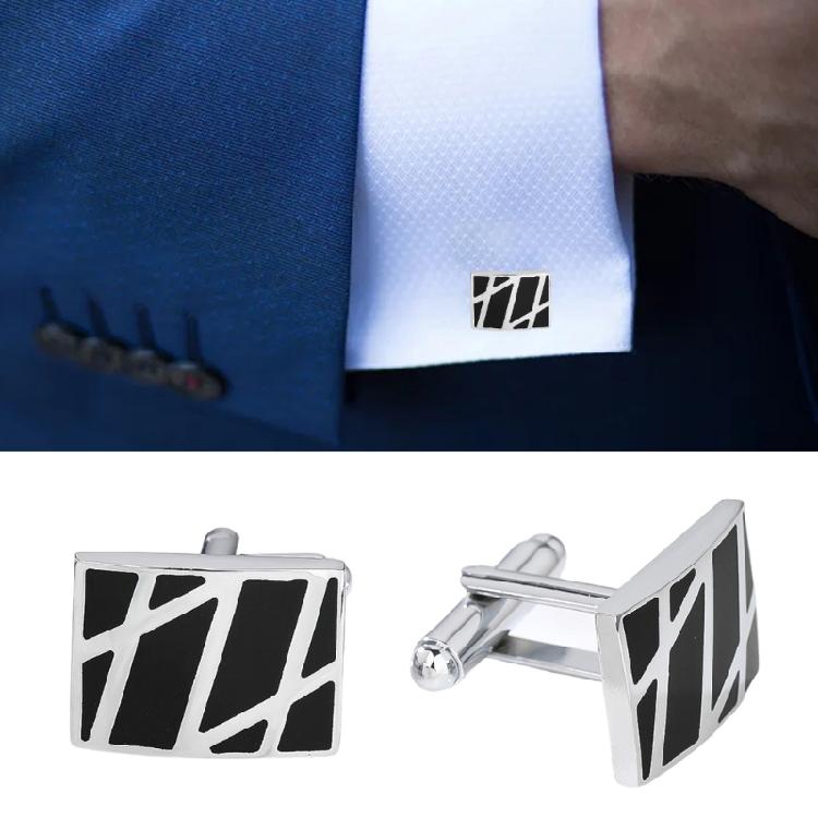 Sophisticated French Design Copper Cufflinks Nonslip Formal Attire Accessories Ergonomic Mechanism For Groomsmen