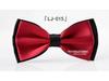 Men's Korean Style Color Block Bow Tie - Custom Business Casual & Formal Fashion Accessory