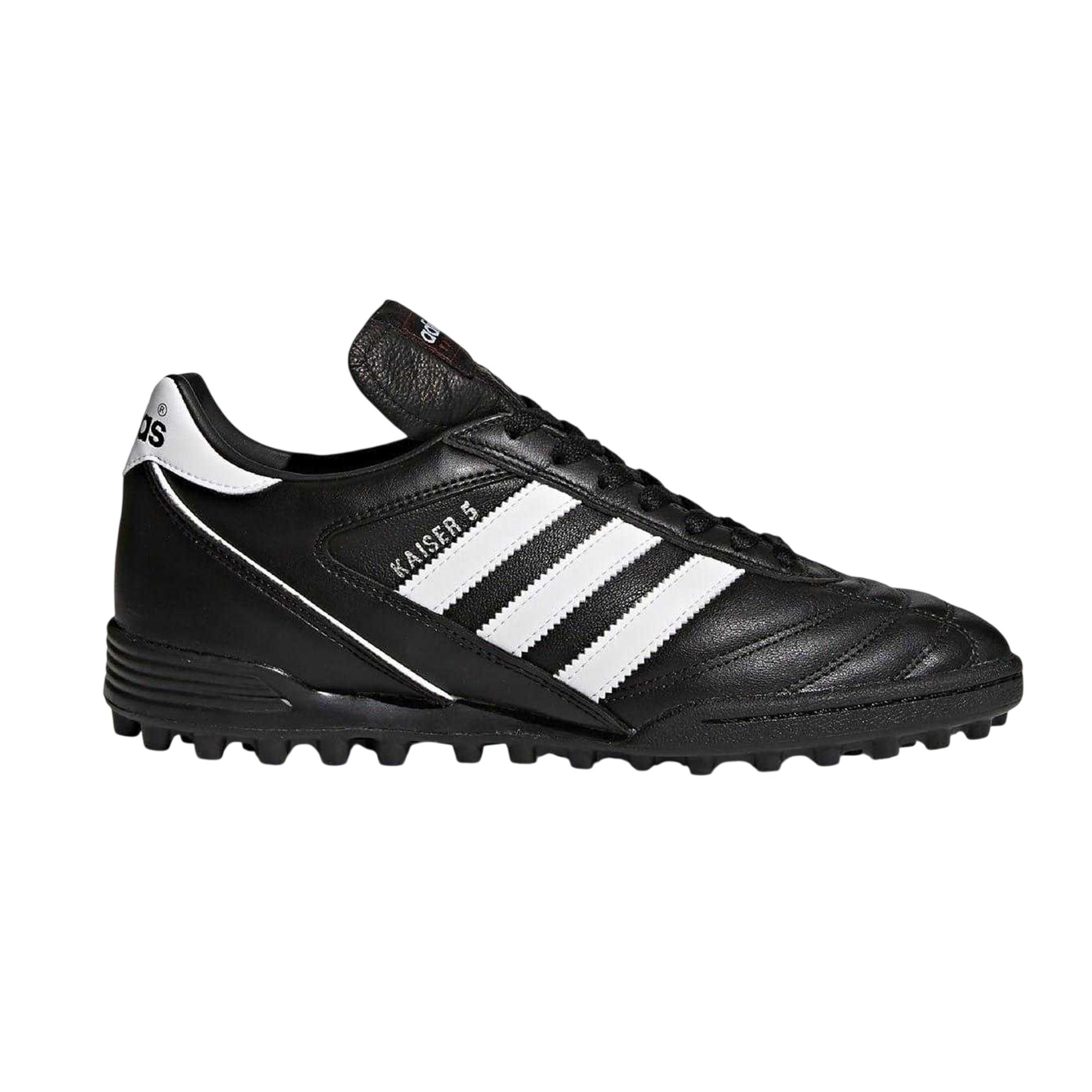 Adidas Herren Kaiser 5 Team Leder Kunstrasen Fußballschuhe 7.5 UK schwarz/weiß
