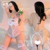 Sexy Lingerie Sexy Suspender Lace Seduction Hollowed Out Open Onesie Hot Uniform Pajamas Women