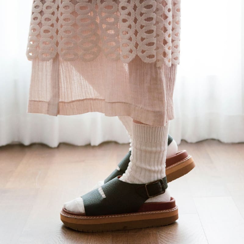 REDSSOCKSOO Unisex Locker-Schnitt Strick Lippen Socken rssw087