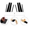 For Buick Envision 2016 2017 2018 2019 2020 Polished Pillar Posts Car Window Trim Cover BC Column Stickers
