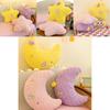 Cozy Moon And Star Plush Doll For Girls Hypoallergenic Stuffed Animal Soft Toy