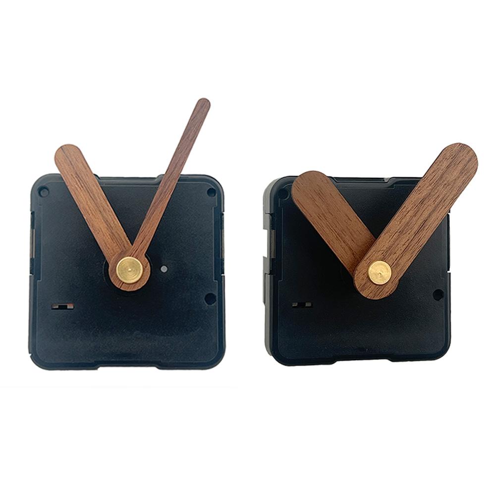 DIY Quartz Clock Movement with Wooden Pointer for Silent Operation and Easy Installation in Various Clock Styles