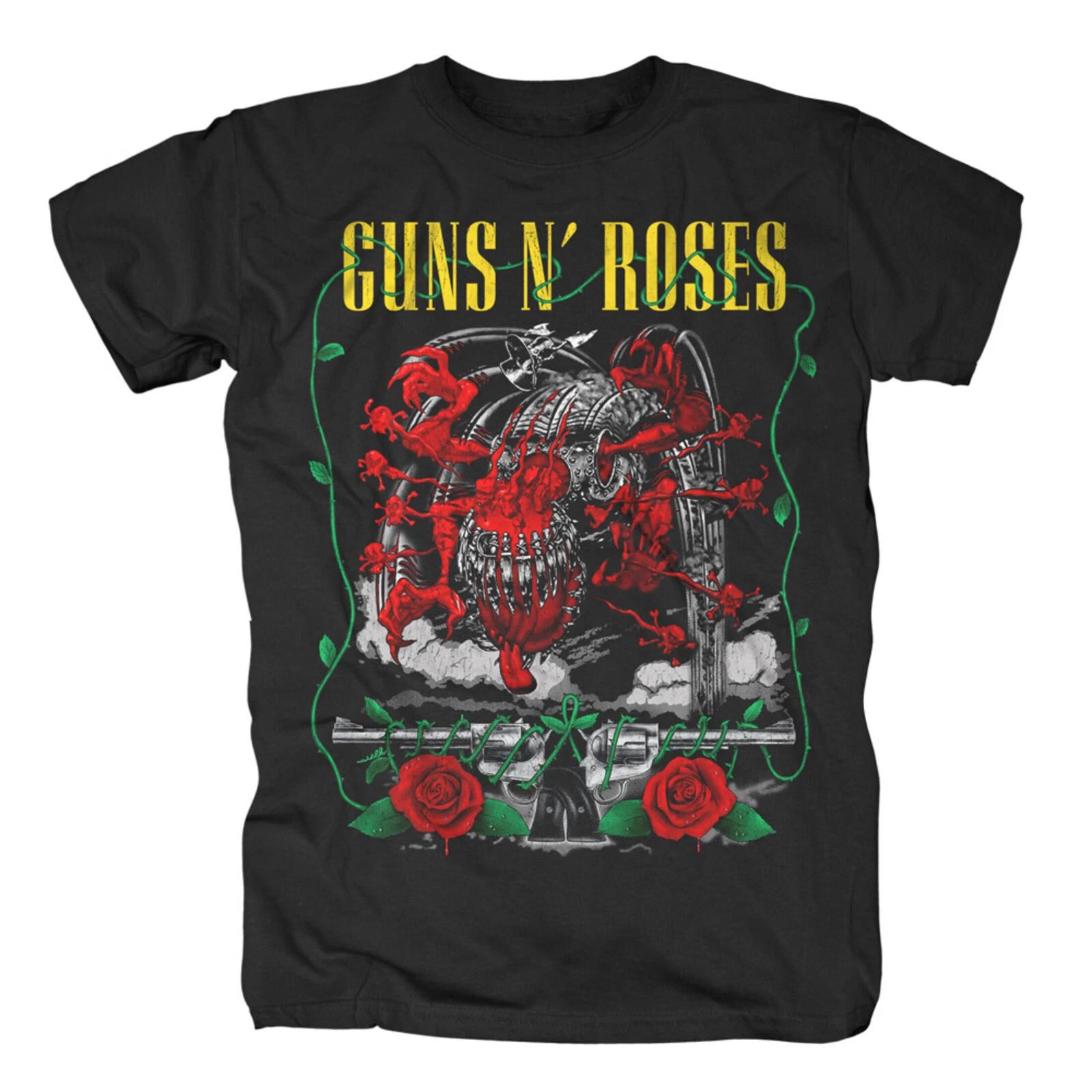 GUNS N ROSES cd cvr Appetite CREATURE AND PISTOLS Official SHIRT SMALL new S