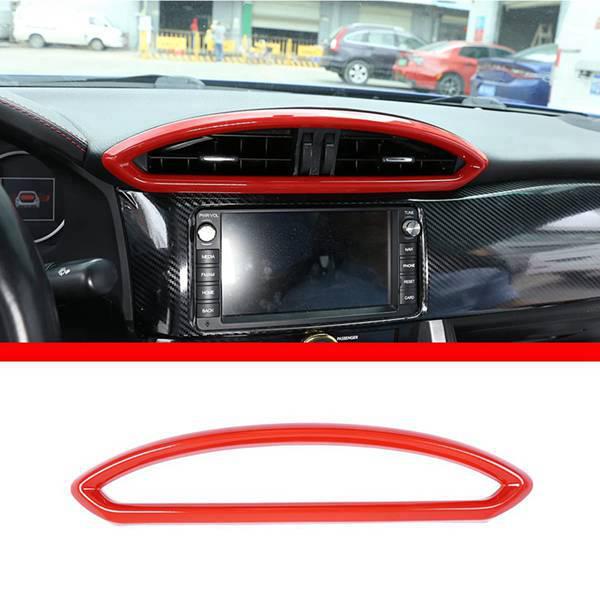 

Air Vent Trim for 12-20 Subaru BRZ/Toyota 86 Center Console None