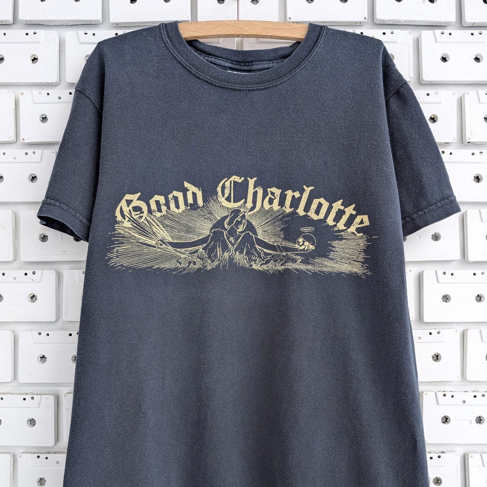 Vintage 00s Good Charlotte T shirt Pop Punk Alternative Emo Rock Merch Tee Size S XL