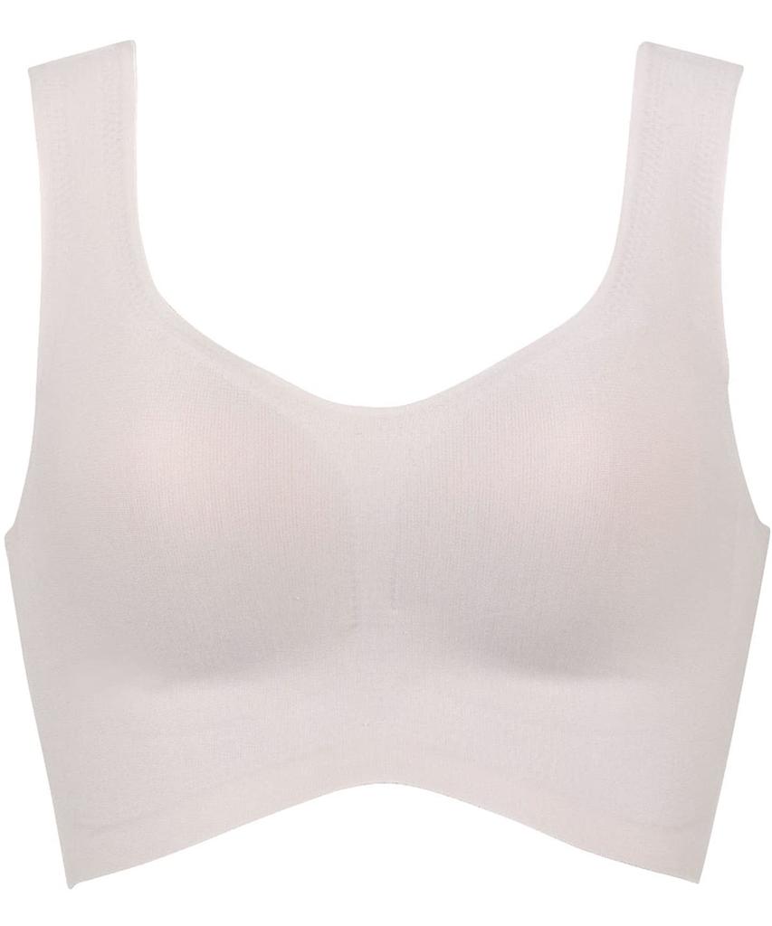 cotton blend comfortable and less Half top KB1031 CB 3L [Wing/Wacoal] Non-wired bra, material, beautiful, stuffy, [Luxurious cotton] Women's