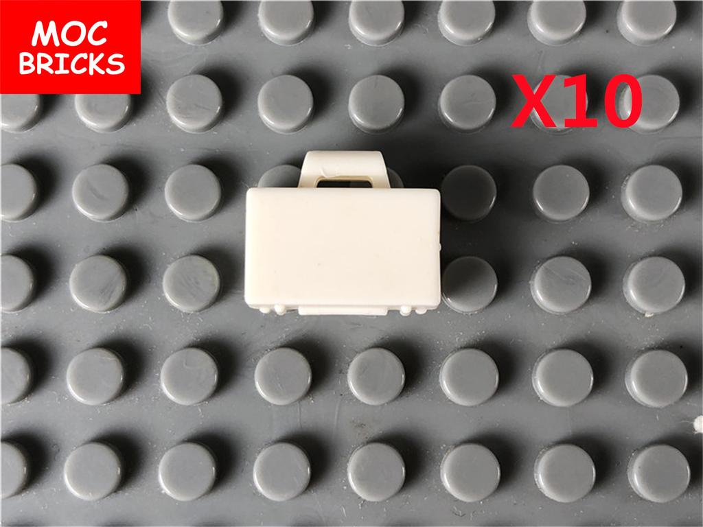 Ungiftige Moc Bausteine Horror Stadt Gold Silber Geldpistole Münzen Dollar Tasche Aktenkoffer 4cm Figur Polizei Zubehör Baustein Kinder Spielzeug