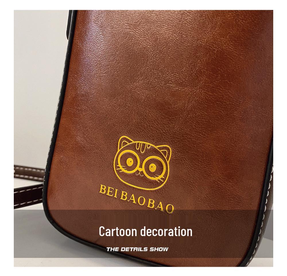 Originales Cartoon-Design Niedliche Kleine Handtasche - Lässige Reise Umhängetasche