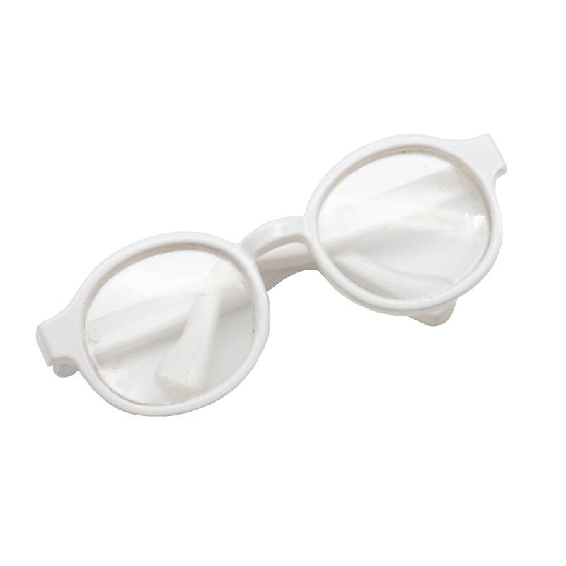 

17 см очки Labubu 6,5 см прозрачные пластиковые очки для 1/8 1/6 1/3 1/4 BJD для Labubu MSD SD плюшевые для куклы солнцезащитные очки, аксессуары для кукол