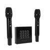 Wireless Microphone Karaoke Mixer System Dual Handheld Wireless Microphone for Sound Card Speaker Instrument