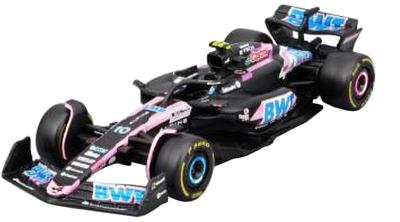 BURAGO 1/43 Scale BWT Alpine F1 Team A524 (2024) No.10 P. Gasly (Window Box) Finished Model BUR38219G