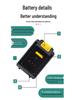 Large Art Lithium Battery for Electric Wrench, Angle Grinder, Hammer, Saw, and Hair Dryer