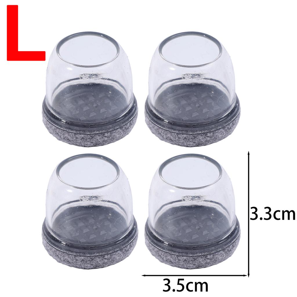 Anti Noise Table Chair Foot Protective Cover Silicone Floor Protectors with Thick Wrap Felt Pads Non-Slip Furniture Foot Covers