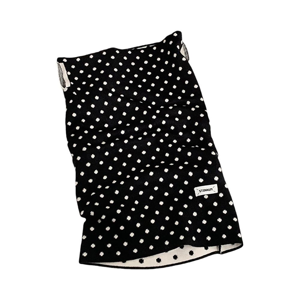 Leopard Print Earhook Neck Warmer Polka Point Pullover Cap Winter Cycling Thermal Mask  Outdoor