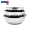 Yibo Cons Stainless Steel Rice Sieve Set (3-Piece)