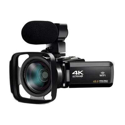 4K WiFi HD Camera with 48MP Touch Screen, Digital Video Recorder