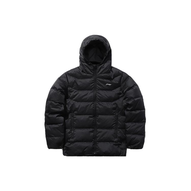 Li Ning Down Jacket Winter Men s New Standard Black AYMQ569-1 M