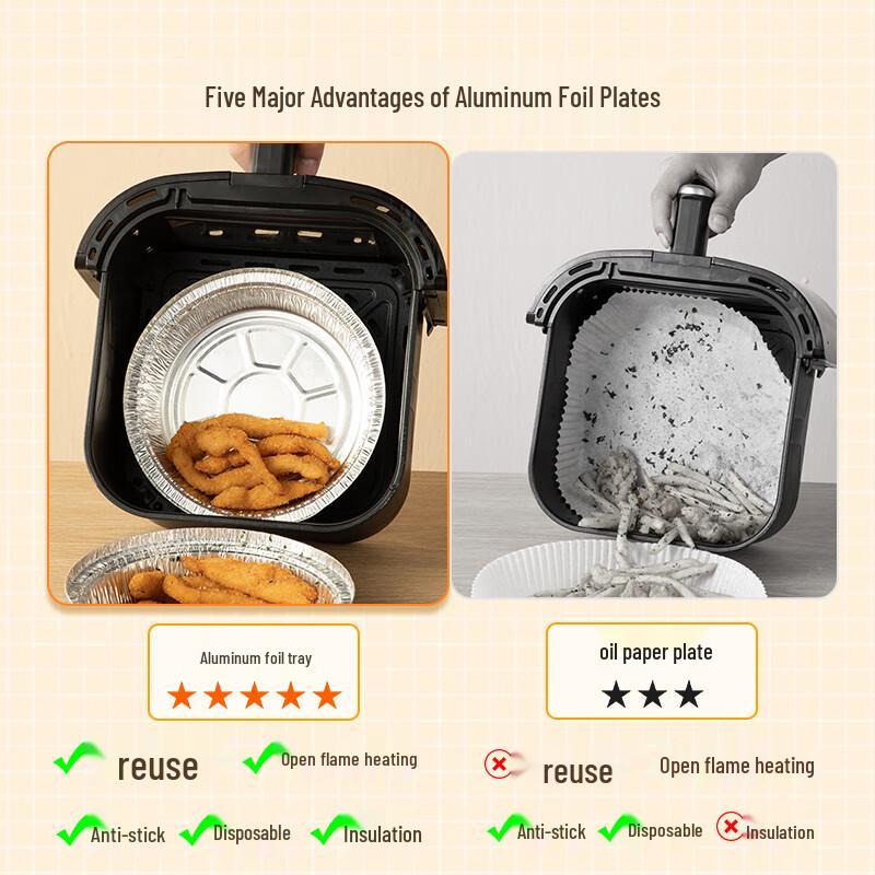 Chuidahuang Air Fryer & Oven Aluminum Foil Liner Trays