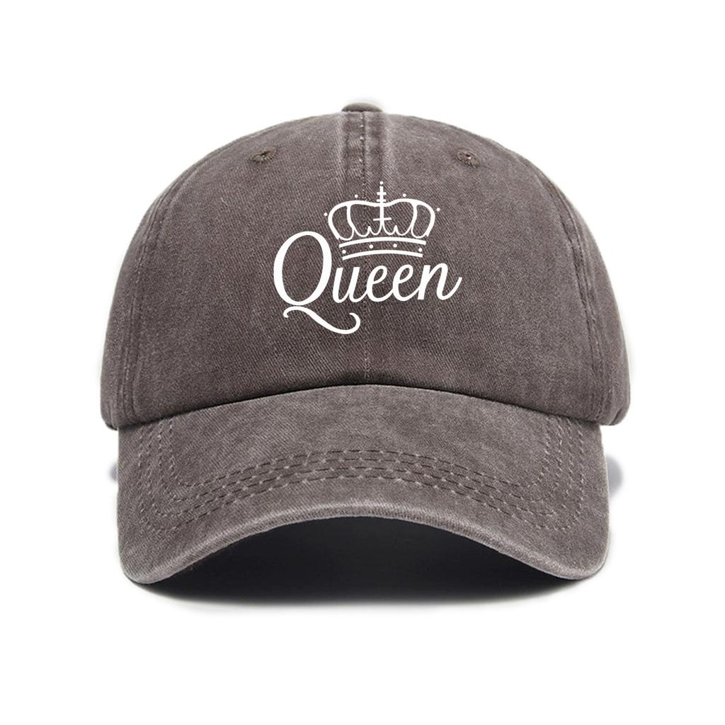 1pc Retro Washed Soft Top Baseball Caps,Unisex Outdoor Sunshade Hip-Hop Hat with Old Letter Printing,Fitted with Buckle Closure
