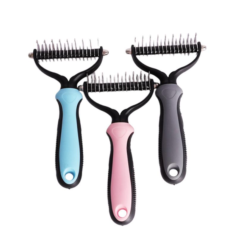 Pet Cat and Dog Combs, Shaving Combs, Pet Hair Removal Combs, Knotting and Thinning Combs, Cat Hair Cleaning Combs