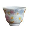 Antique glazed ten thousand flower gourd cup ceramic household teacup personal special master cup tea cup