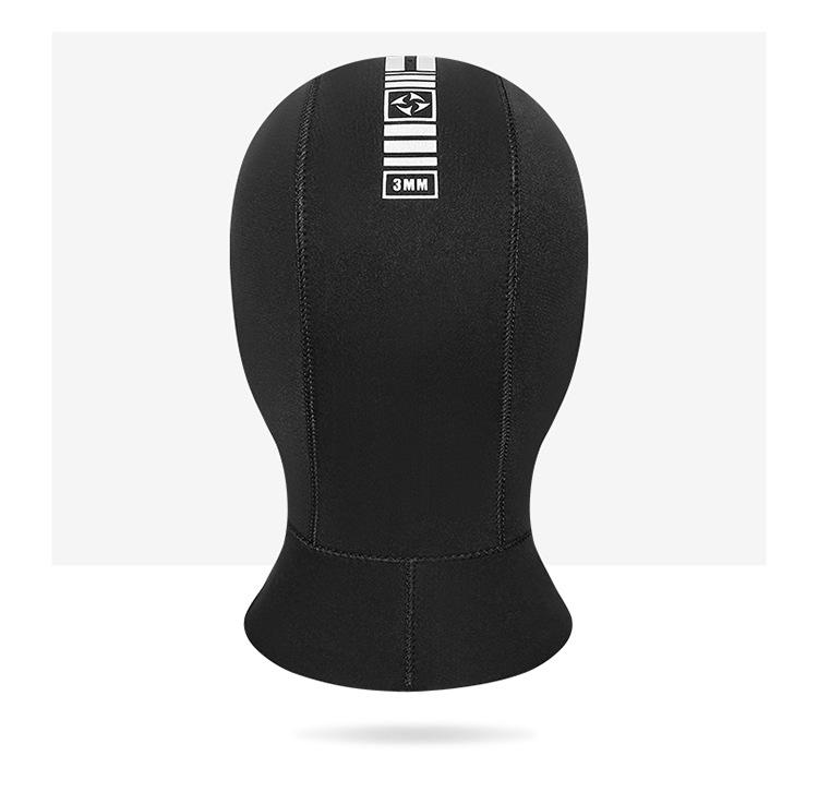 New 3MM Thickened Warm Diving Cap for Men and Women - Winter Swim, Snorkeling, Surfing, Sun Protection, Wetsuit Hood, Facekini.