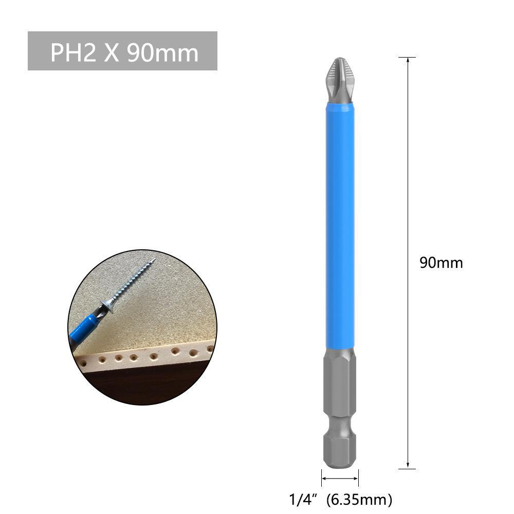 High-Quality Non-Slip S2 Steel Magnetic Screwdriver Drill Head