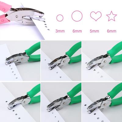 DIY Single Hole Paper Shaper Cutter Embossing Device Scrapbooking Punches Hole Punch