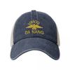 Magnum PI VM02 Da Nang Denim Baseball Cap Gold Running Hippie Breathable Trucker Hat FeUnisex Unisex Fashion Print Baseball Caps