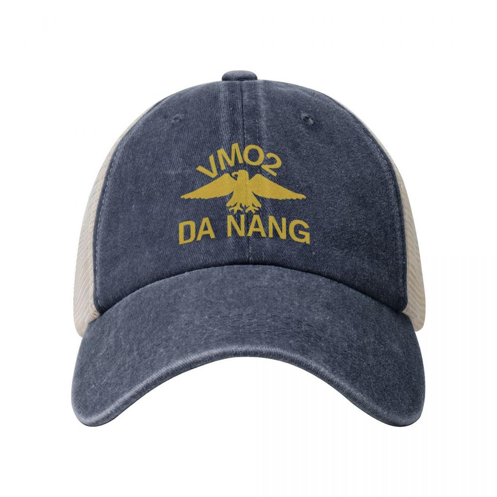 Magnum PI VM02 Da Nang Denim Baseball Cap Gold Running Hippie Breathable Trucker Hat FeUnisex Unisex Fashion Print Baseball Caps