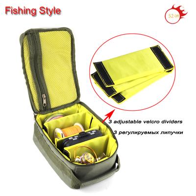 Low Price Fishing Tackle Bag 3 IN 1 Fishing Reel Fishing Line Lure Hook Storage Handbag Outdoor Carp Fishing Reel Gear N0237