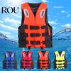 Gilet de sécurité à ajustement réglable Gilet de sauvetage pour adulte 100N Flottabilité Pagaie Flottaison pour dispositifs anti-collisions avec bande réfléchissante Kayak Bateau Surf Eau