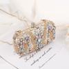Popular Women's Evening Bag Bridal Clutch Party Wedding Female Party chain shoulder Purse Wedding Bags Crystal Handbags