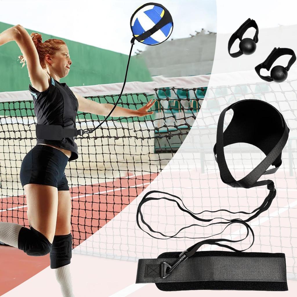 Volley Ball Practice Equipment Pro Passing Trainer Volleyball Training Stretch Band Set for Spiking Passing Serving Skill