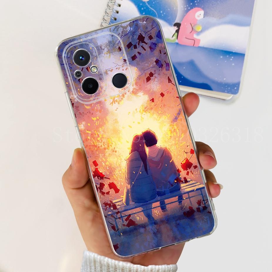 For Xiaomi Redmi 12C Case 2022 Cute Cat Butterfly Soft Silicone Slim Phone Case For Xiaomi Redmi 12C 12 C Redmi12C Fundas Bumper