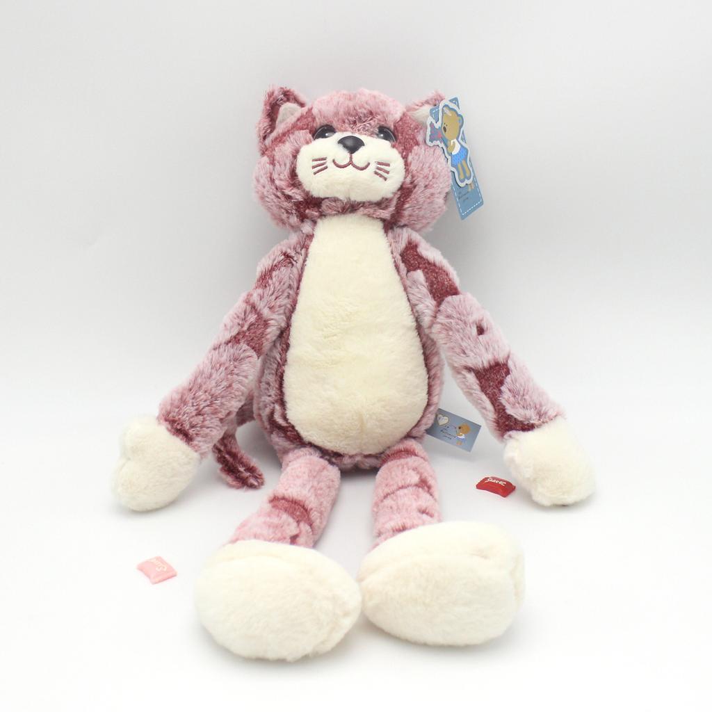 Cat Plush Toys Kuji Cat Doll Pink Cute Girl Sleeping Large Pillow Rag Doll Birthday Gift