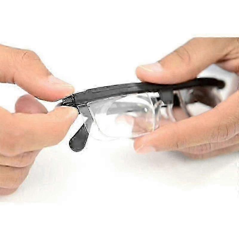 Adjustable Focus Zoom Glasses - Variable Strength Lens for Distance Vision