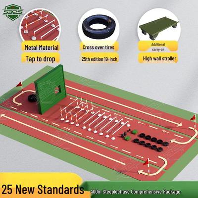 400-Meter Combined Obstacle Course Training System