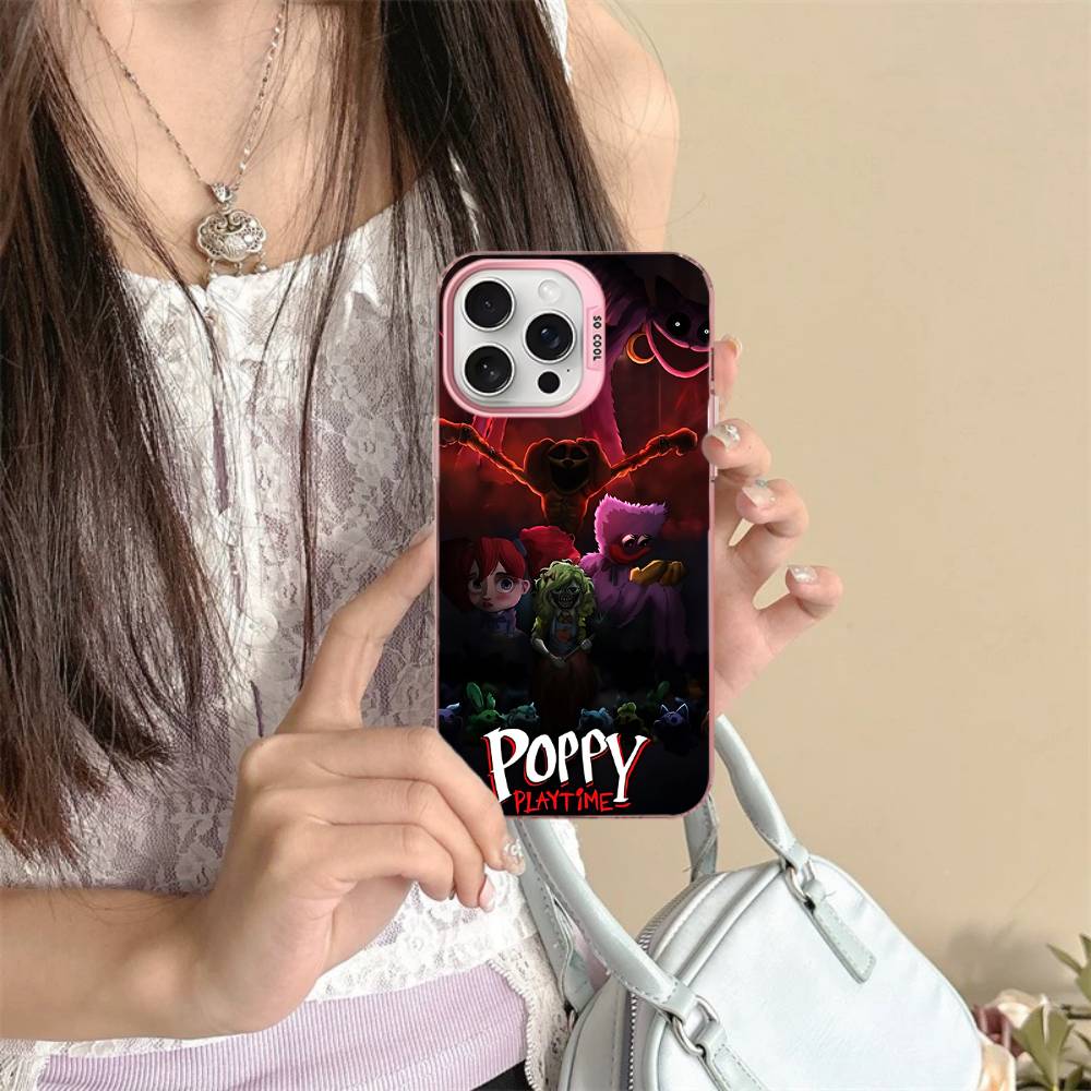 

P-Poppy-ys Game Playtime-es Colorful Phone Case For IPhone 17 16 15 14 13 12 11 Pro Max Plus Matte Cover iPhone 13