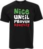 Funny Summer Breathable Cotton T-Shirt for Men Women